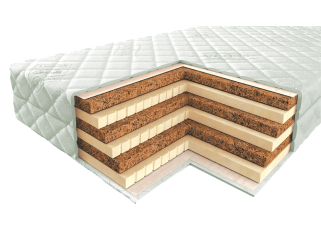Беспружинный матрас латекс кокос Беспружинный матрас из плит латекса и кокоса