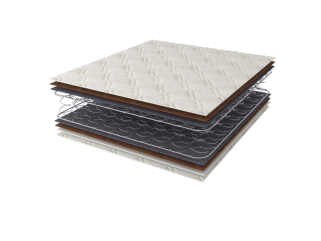 Матрас с кокосом на блоке зависимых пружин Кокосовый матрас Боннель