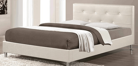 Недорогая кровать из экокожи Кровать из экокожи