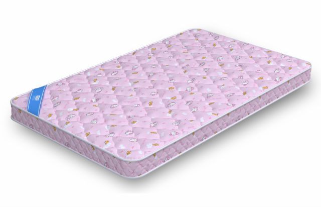 Розовый чехол детского матраса Промтекс-Ориент в Москве
