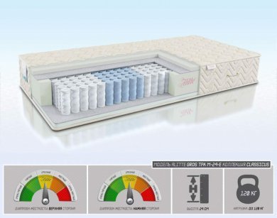 Матрас Alitte Gros TFK M-24-E - 1 (изображение 1) Матрас Alitte Gros TFK M-24-E - 1 (фотография, изображение 1)