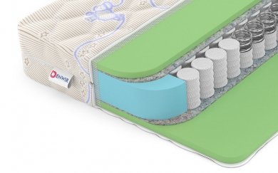 Матрас Denwir Baby Spring Foam 14 - 1 (изображение 1) Матрас Denwir Baby Spring Foam 14 - 1 (фотография, изображение 1)