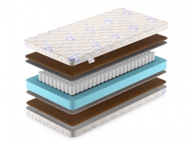 Матрас Denwir Baby Spring Hard 12 - 2 (изображение 2) Матрас Denwir Baby Spring Hard 12 - 2 (фотография, изображение 2)