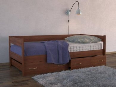 Кровать Dreamline Тахта с выкатными ящиками (бук) - 2 (изображение 2) Кровать Dreamline Тахта с выкатными ящиками (бук) - 2 (фотография, изображение 2)