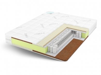 Матрас Lonax Duet Cocos Latex TFK - 3 (изображение 3) Матрас Lonax Duet Cocos Latex TFK - 3 (фотография, изображение 3)