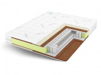 Матрас Lonax Duet Cocos Medium TFK - 3 (изображение 3) Матрас Lonax Duet Cocos Medium TFK - 3 (фотография, изображение 3)