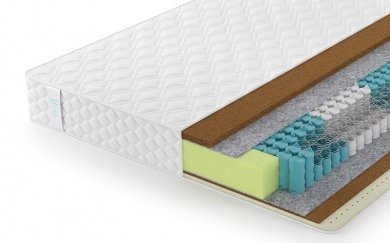 Матрас Lonax Cocos Medium Light TFK 5 зон - 1 (изображение 1) Матрас Lonax Cocos Medium Light TFK 5 зон - 1 (фотография, изображение 1)