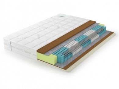 Матрас Lonax Cocos Medium S1000 5 зон Матрас Lonax Cocos Medium S1000 5 зон (фотография)