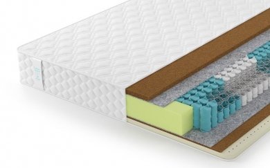 Матрас Lonax Cocos Medium TFK 5 зон - 1 (изображение 1) Матрас Lonax Cocos Medium TFK 5 зон - 1 (фотография, изображение 1)