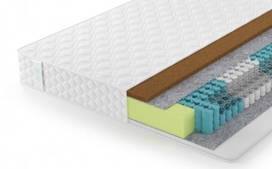 Матрас Lonax Hollo Cocos TFK 5 зон - 1 (изображение 1) Матрас Lonax Hollo Cocos TFK 5 зон - 1 (фотография, изображение 1)