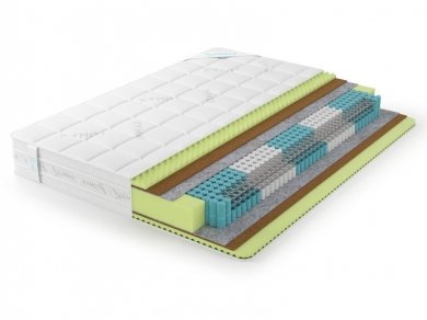 Матрас Lonax Relax ППУ Cocos S1000 5 зон Матрас Lonax Relax ППУ Cocos S1000 5 зон (фотография)