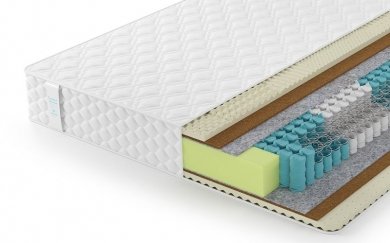 Матрас Lonax Relax Medium TFK 5 зон - 1 (изображение 1) Матрас Lonax Relax Medium TFK 5 зон - 1 (фотография, изображение 1)