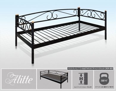 Alitte Кушетка Evita - 1 (изображение 1)  Alitte Кушетка Evita - 1 (фотография, изображение 1)