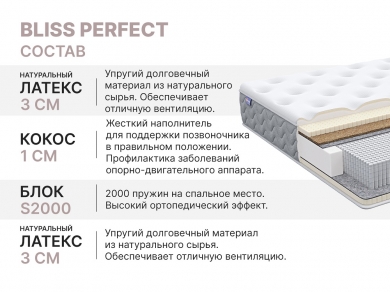 Матрас Dimax Bliss Perfect - 4 (изображение 4) Матрас Dimax Bliss Perfect - 4 (фотография, изображение 4)