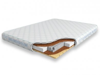 Матрас Diamond Rush Cocos-2 Ergo 1440Mini Матрас Diamond Rush Cocos-2 Ergo 1440Mini (фотография)