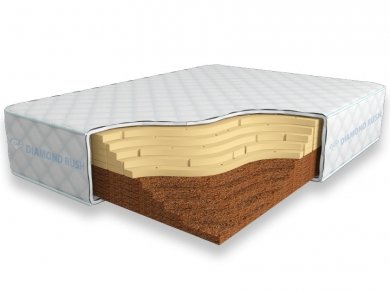 Матрас Diamond Rush Cocos Contrast 30 DR Матрас Diamond Rush Cocos Contrast 30 DR (фотография)