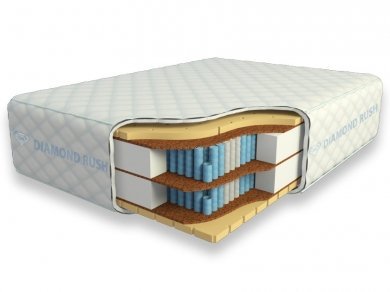 Матрас Diamond Rush Comfy MultiZone BigFoot Матрас Diamond Rush Comfy MultiZone BigFoot (фотография)