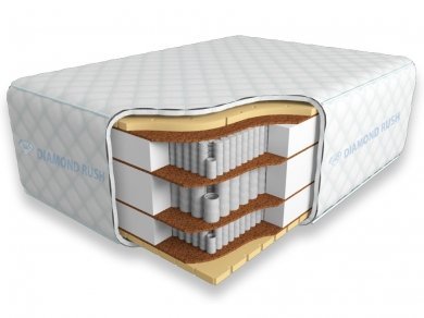 Матрас Diamond Rush Comfy mult 50sm+ Матрас Diamond Rush Comfy mult 50sm+ (фотография)