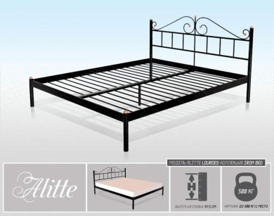 Кровать Alitte Lourdes Alitte - 1 (изображение 1) Кровать Alitte Lourdes Alitte - 1 (фотография, изображение 1)