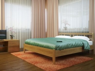 Кровать Dreamline Лагуна (бук) Кровать Dreamline Лагуна (бук) (фотография)