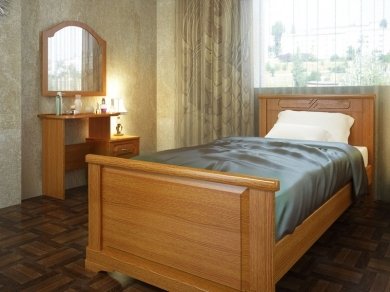 Кровать Dreamline Эдем Лайт (бук) Кровать Dreamline Эдем Лайт (бук) (фотография)