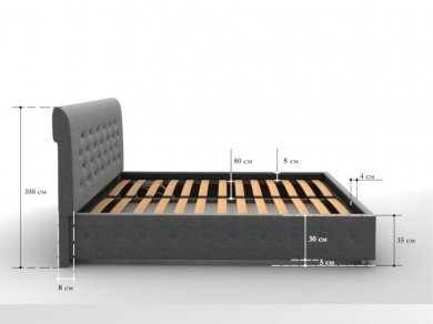 Кровать Sleeptek Premier 1 - 7 (изображение 7) Кровать Sleeptek Premier 1 - 7 (фотография, изображение 7)