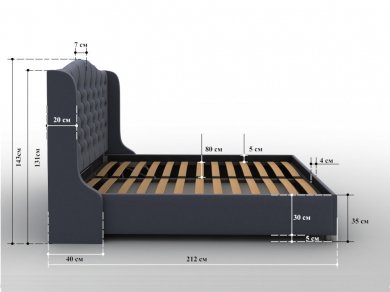 Кровать Sleeptek Premier 5 - 7 (изображение 7) Кровать Sleeptek Premier 5 - 7 (фотография, изображение 7)