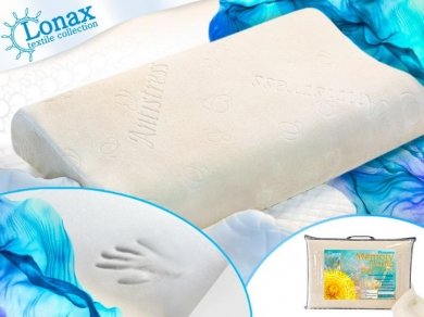 Подушка Lonax Memory Elastic Ergonomic - 1 (изображение 1) Подушка Lonax Memory Elastic Ergonomic - 1 (фотография, изображение 1)