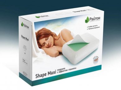 Подушка Райтон Shape Maxi - 1 (изображение 1) Подушка Райтон Shape Maxi - 1 (фотография, изображение 1)