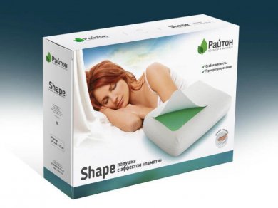 Подушка Райтон Shape - 1 (изображение 1) Подушка Райтон Shape - 1 (фотография, изображение 1)
