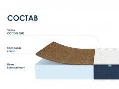 Матрас Практик Чип Ролл 23 кокос - 1 (изображение 1) Матрас Практик Чип Ролл 23 кокос - 1 (фото, изображение 1)