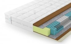 Матрас Lonax Cocos Medium Light S1000 5 зон - 1 (изображение 1) Матрас Lonax Cocos Medium Light S1000 5 зон - 1 (фото, изображение 1)