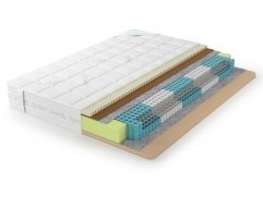 Матрас Lonax Memory Medium Mix S1000 5 зон 190x210 см Memory Medium Mix S1000 5 зон 190x210 см