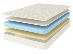  Comfort Line Memory-Latex Roll Classic Slim - 1 (,  1)