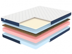 Матрас Dimax Практик 24 кокос массаж 150x220 см Практик 24 кокос массаж 150x220 см