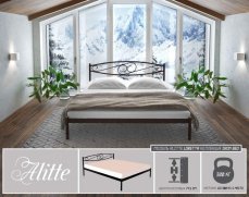 Кровать Alitte Loretta Alitte - 2 (изображение 2) Кровать Alitte Loretta Alitte - 2 (фото, изображение 2)