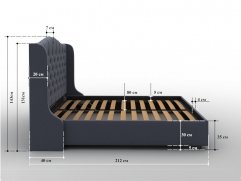 Кровать Sleeptek Premier 5 - 7 (изображение 7) Кровать Sleeptek Premier 5 - 7 (фото, изображение 7)