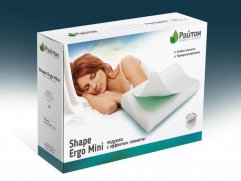 Подушка Райтон Shape Ergo Mini - 1 (изображение 1) Подушка Райтон Shape Ergo Mini - 1 (фото, изображение 1)